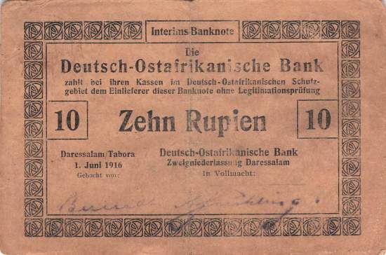10 Rupien 1916 ro.935a